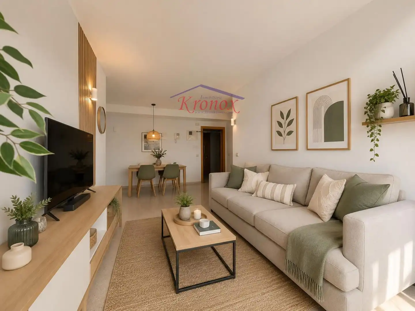 Sala de estar de Piso en venta en Madrid con Calefacción, Terraza y Horno