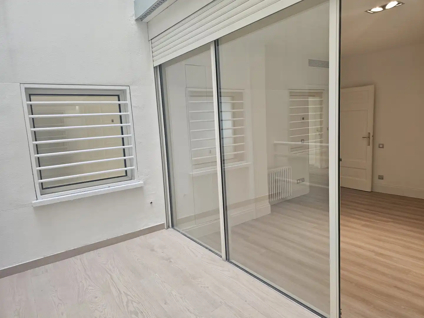 Terrasse von Wohnung zur Miete in Madrid mit Klimaanlage, Heizung und Parkett