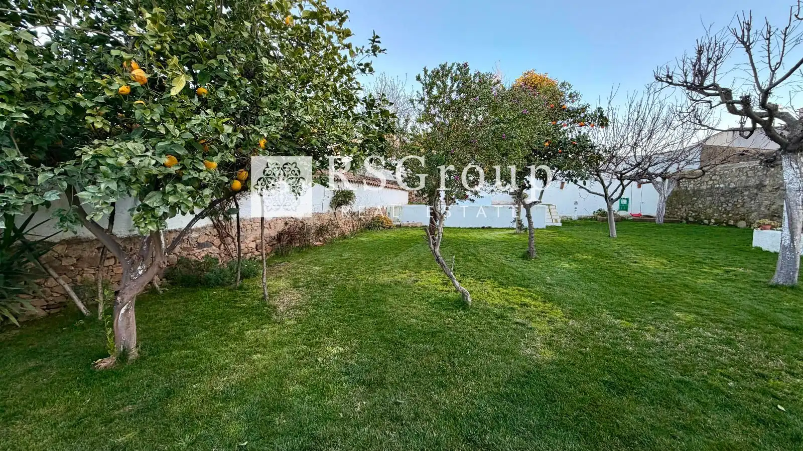Jardín de Casa o chalet en venta en Santa Olalla del Cala con Aire acondicionado, Jardín privado y Terraza