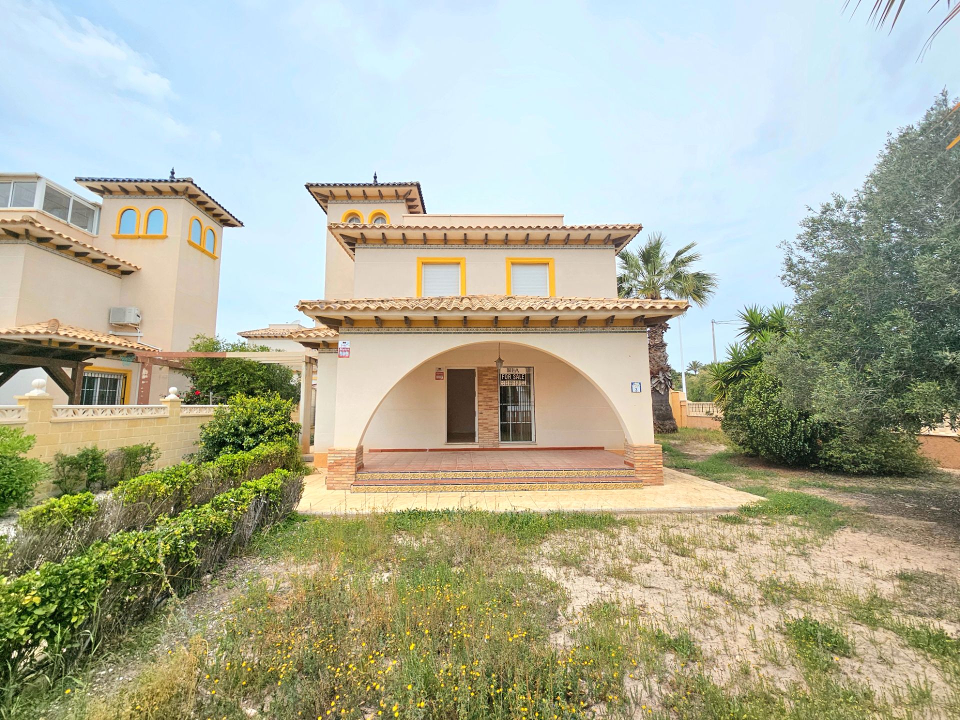 Exterior view of House or chalet for sale in Elche / Elx  with Private garden