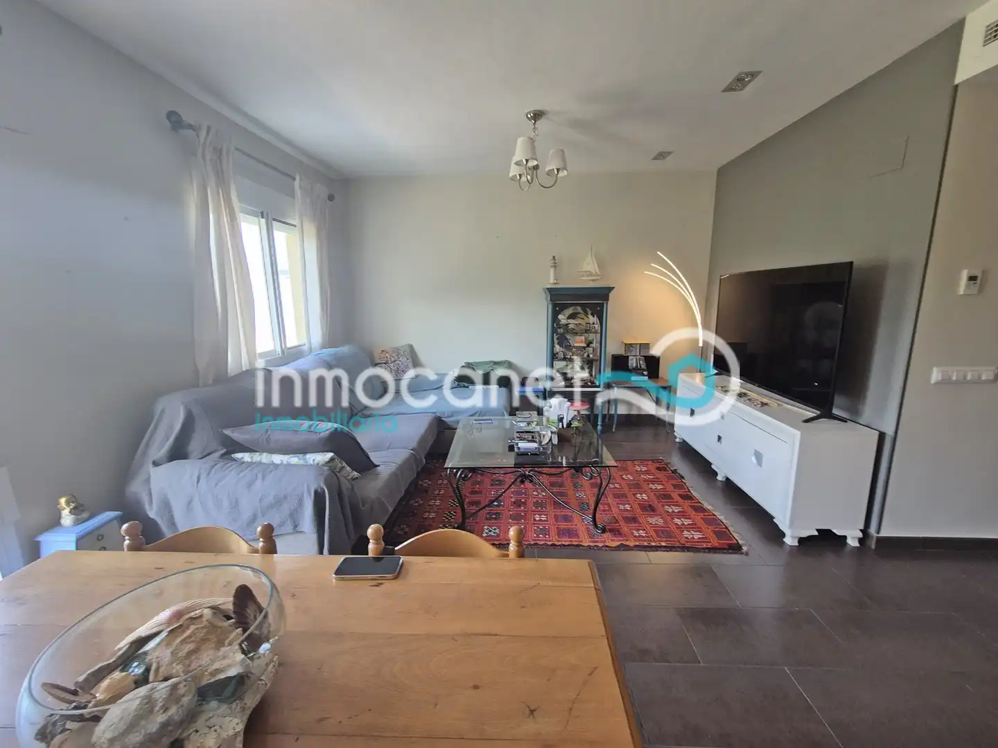 Sala de estar de Casa o chalet en venta en Potries con Aire acondicionado, Terraza y Trastero