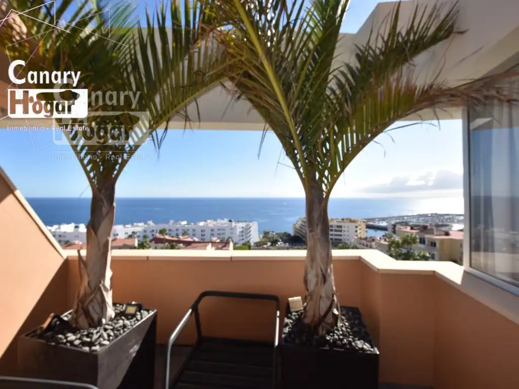 Terrasse von Dachboden zum Verkauf in San Miguel de Abona mit Klimaanlage, Heizung und Gemeinschaftspool