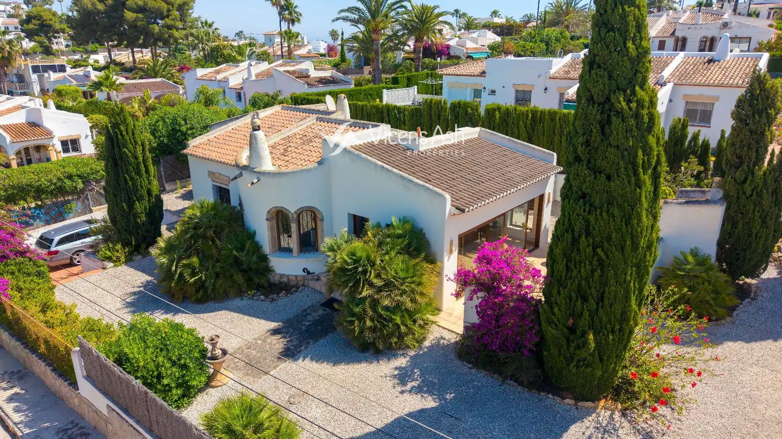 Exterior view of Houses for sale in Jávea / Xàbia  with Air Conditioner, Heating and Storage room