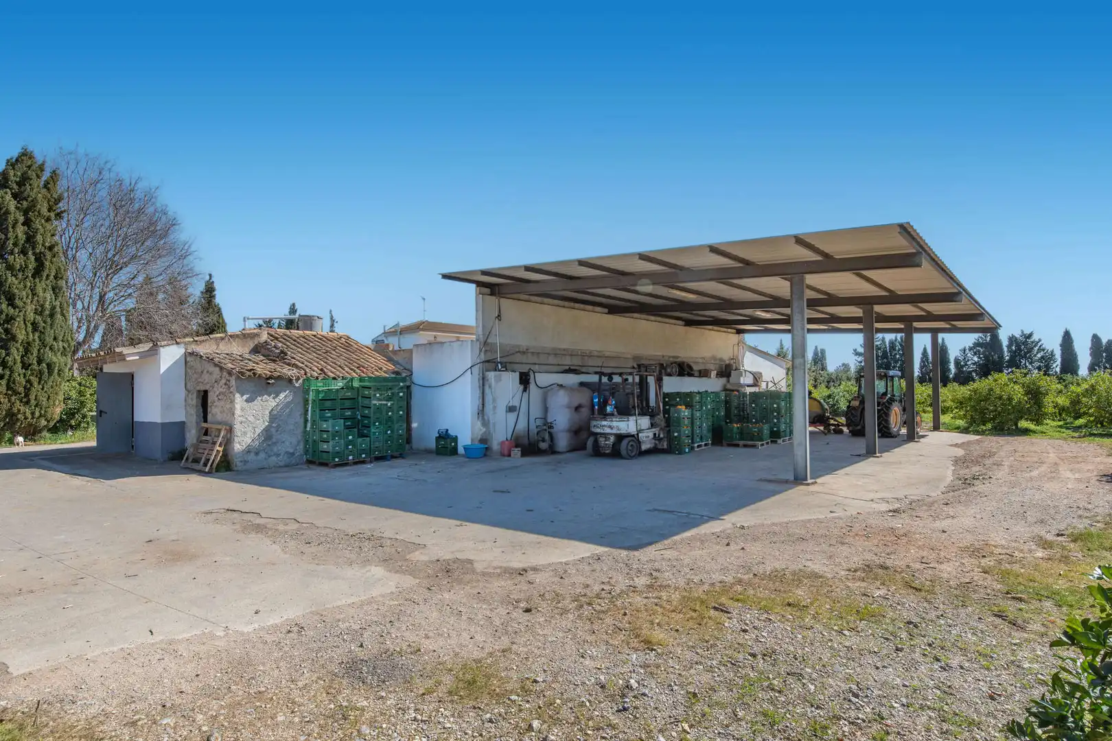 Vista exterior de Finca rústica en venda en Lloseta amb Aire condicionat, Calefacció i Parquet