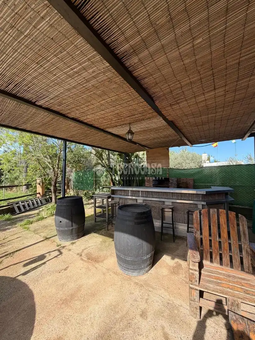 Terrasse von Country house zum Verkauf in Utrera mit Klimaanlage und Heizung