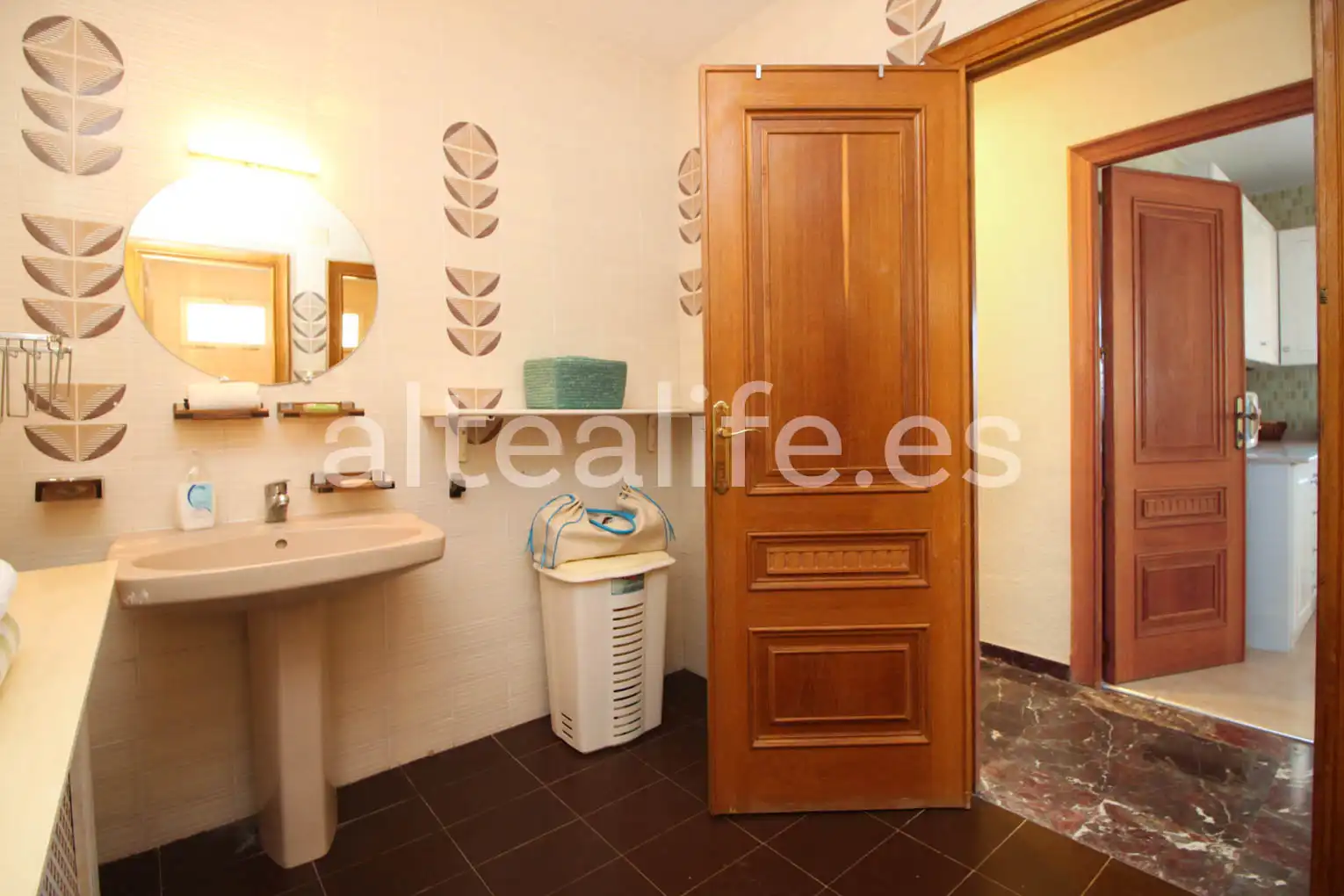 Baño de Casa o chalet en venta en La Nucia con Aire acondicionado, Jardín privado y Terraza