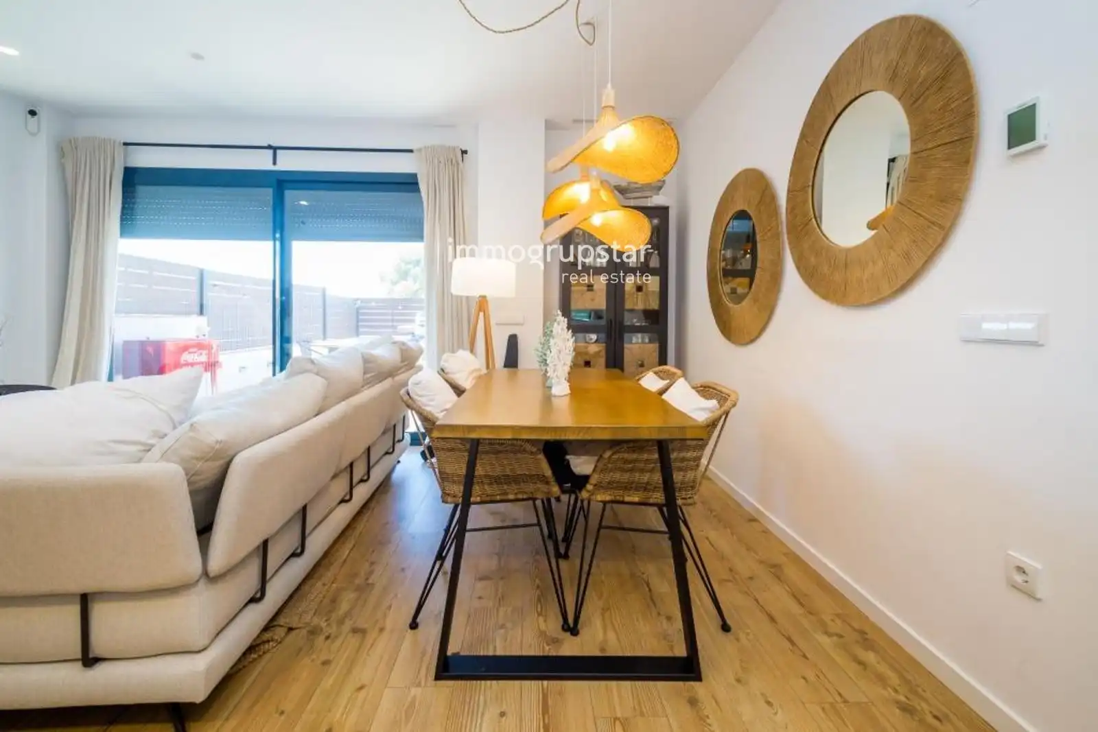 Menjador de Apartament en venda en Calonge i Sant Antoni amb Aire condicionat, Calefacció i Terrassa