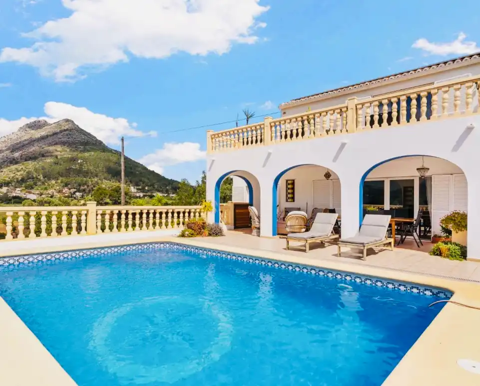 Exterior view of Houses for sale in Murla  with Air Conditioner, Heating and Private garden
