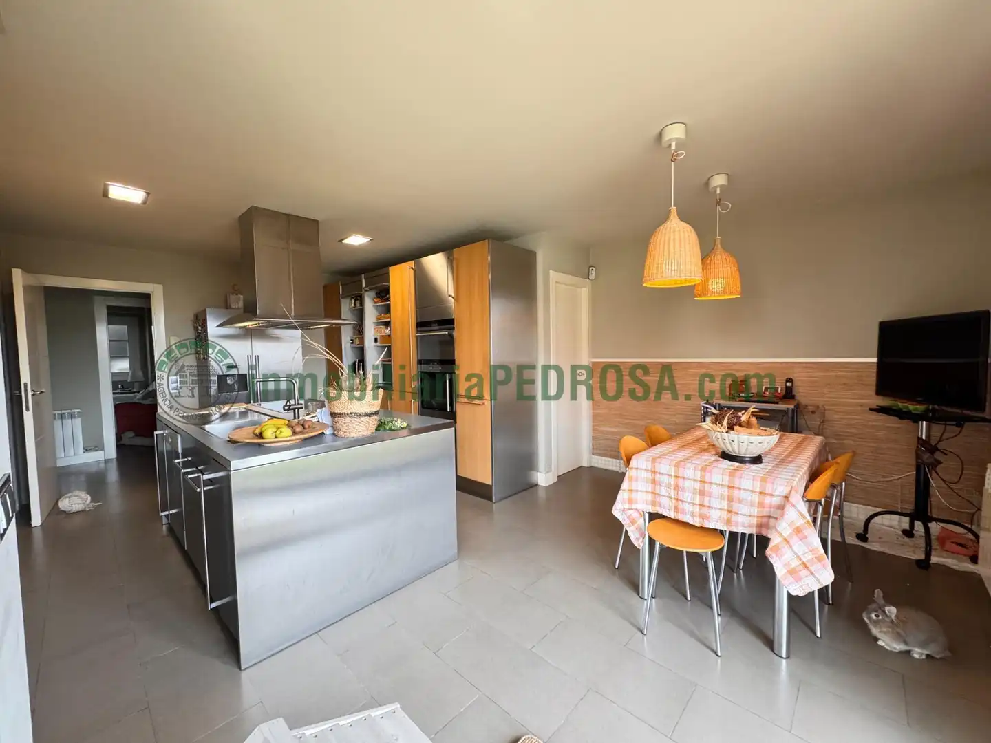 Cocina de Casa o chalet en venta en Pontevedra Capital  con Calefacción, Jardín privado y Terraza