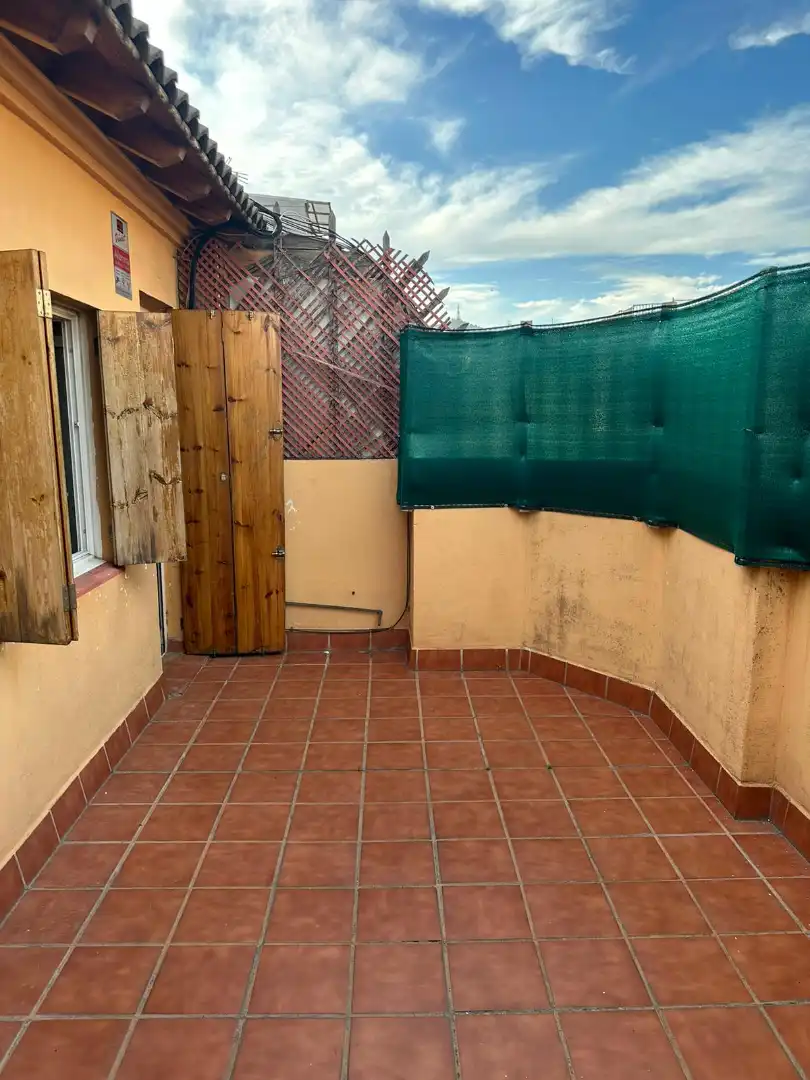Balcony of Attic for sale in L'Hospitalet de Llobregat  with Air Conditioner, Heating and Parquet flooring