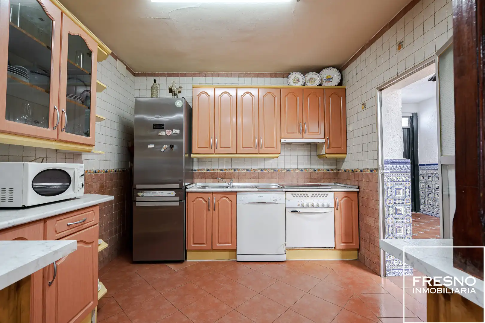 Cocina de Casa adosada en venta en Yepes con Aire acondicionado, Calefacción y Trastero