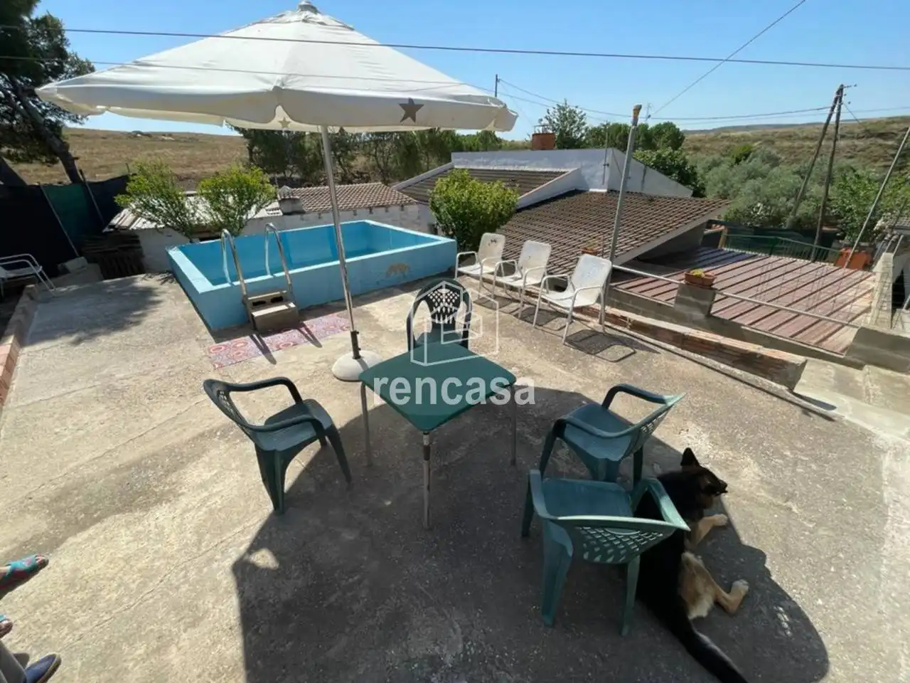 Terraza de Casa o chalet en venta en Torres de Segre con Jardín privado, Terraza y Piscina