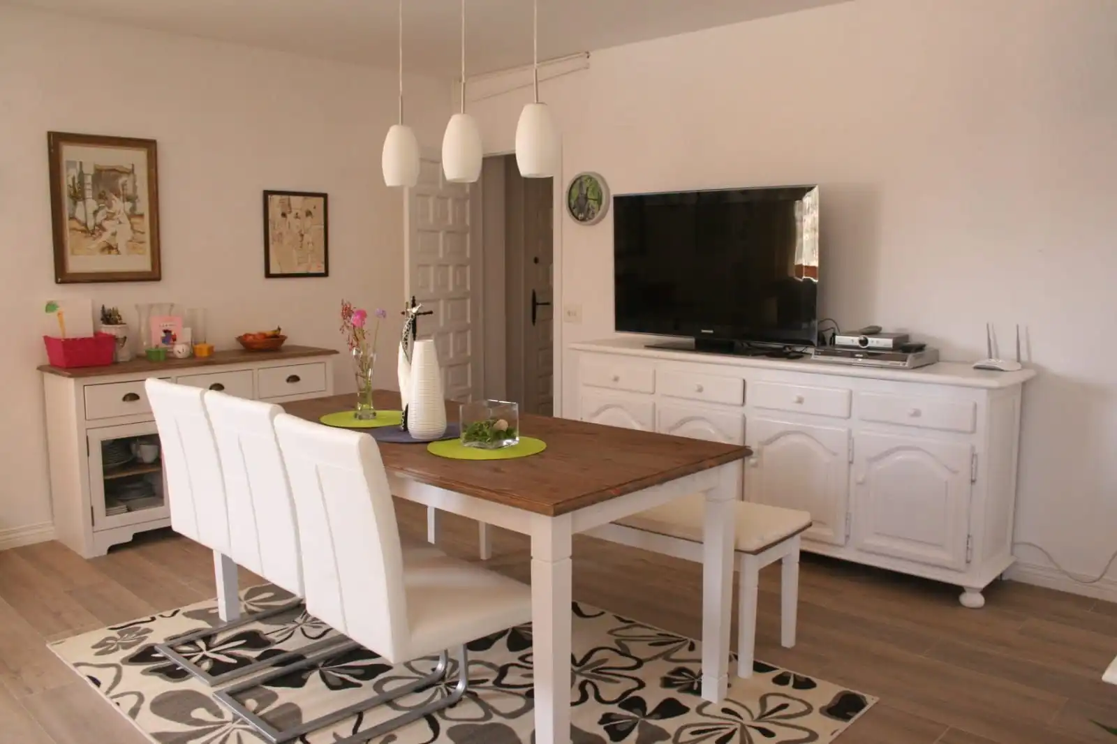 Dining room of Houses for sale in Calpe / Calp  with Air Conditioner, Heating and Private garden