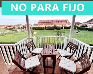Terrace of Flat to rent in Marina de Cudeyo  with Heating, Terrace and Furnished