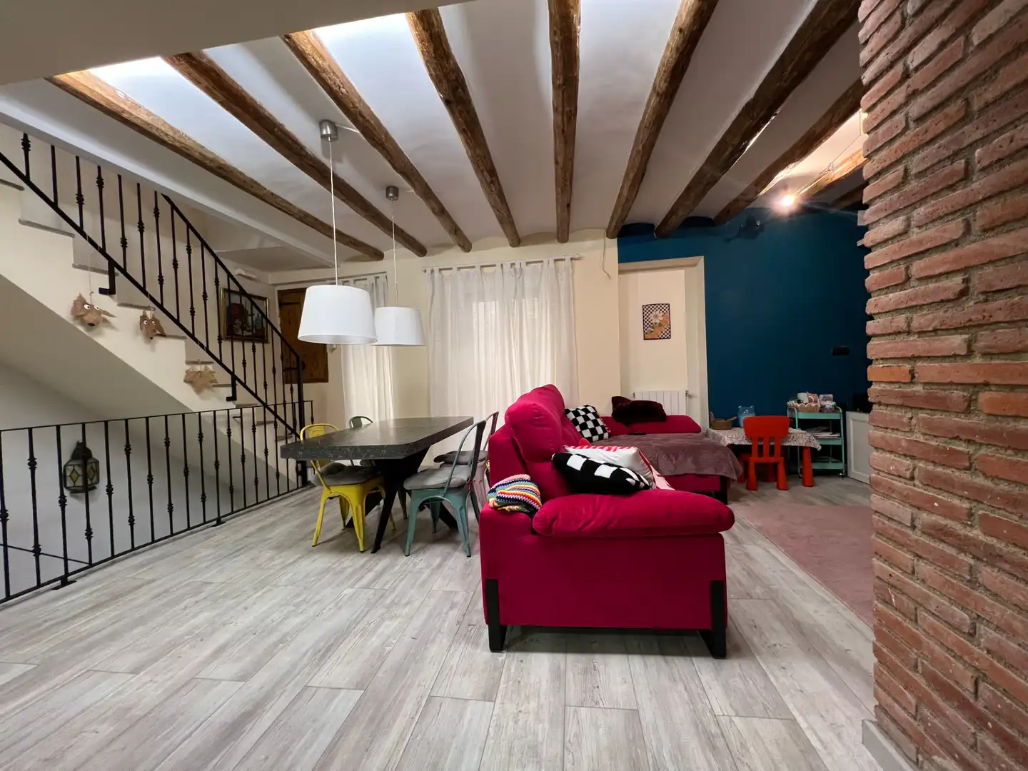Sala d'estar de Casa o xalet en venda en La Selva del Camp amb Aire condicionat, Calefacció i Parquet