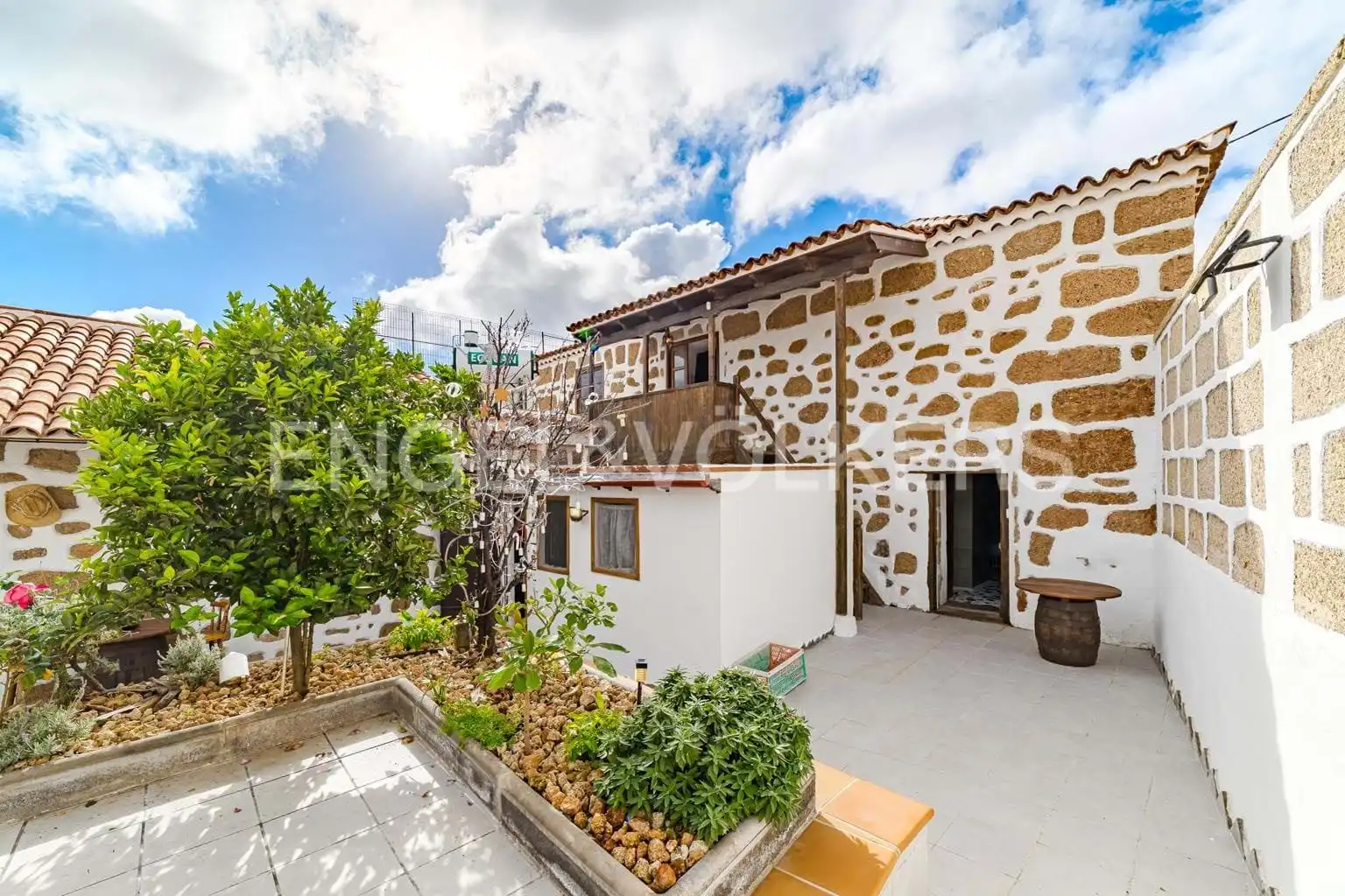 Exterior view of Houses for sale in Granadilla de Abona  with Terrace, Swimming Pool and Furnished