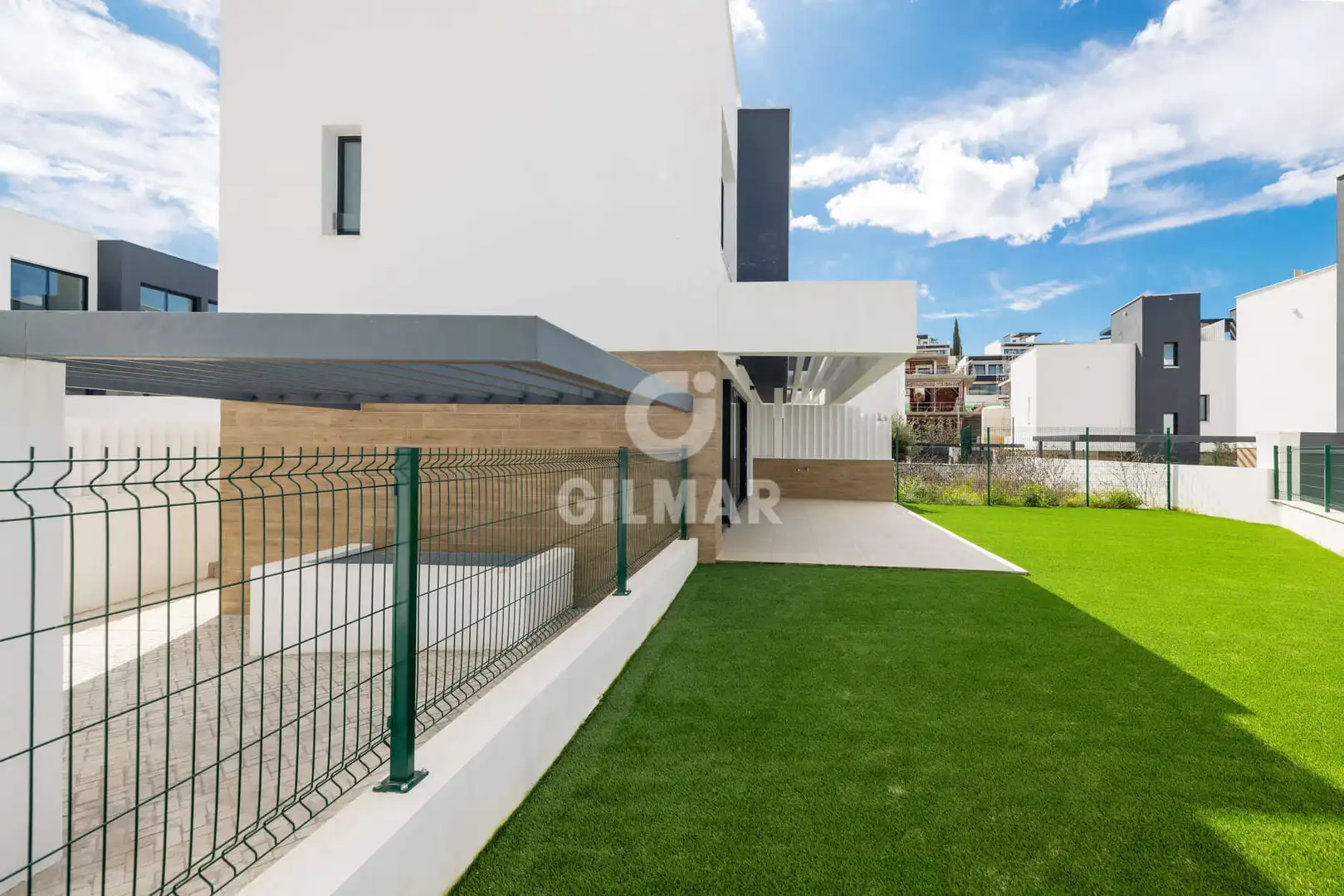 Jardín de Casa adosada en venta en Estepona con Calefacción, Jardín privado y Piscina