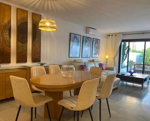 Dining room of Apartment to rent in Marbella  with Air Conditioner, Terrace and Swimming Pool