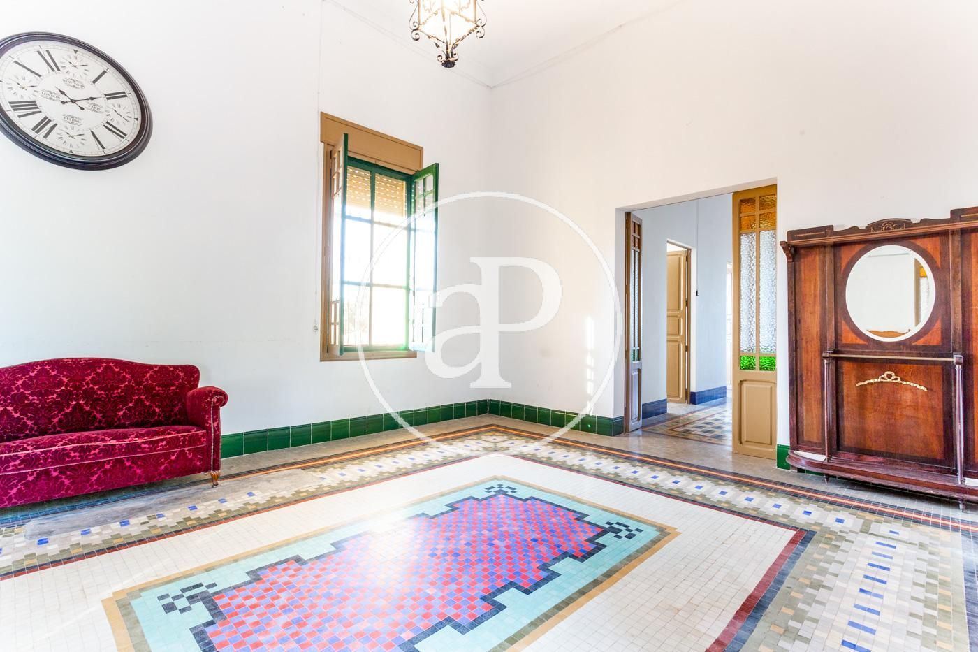 Sala de estar de Casa o chalet en venta en Guadassuar con Jardín privado y Terraza