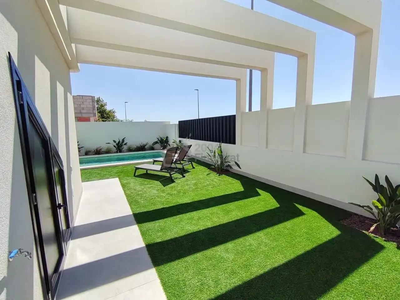 Terraza de Casa o chalet en venta en Torre-Pacheco con Aire acondicionado, Jardín privado y Terraza