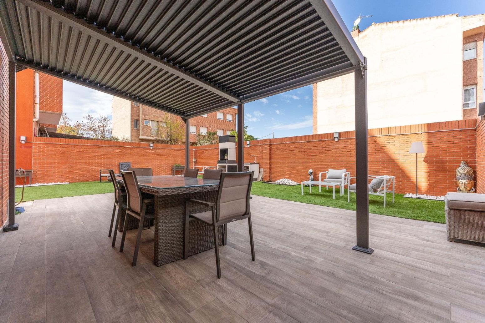 Terrace of Single-family semi-detached for sale in Cambrils  with Air Conditioner, Heating and Parquet flooring
