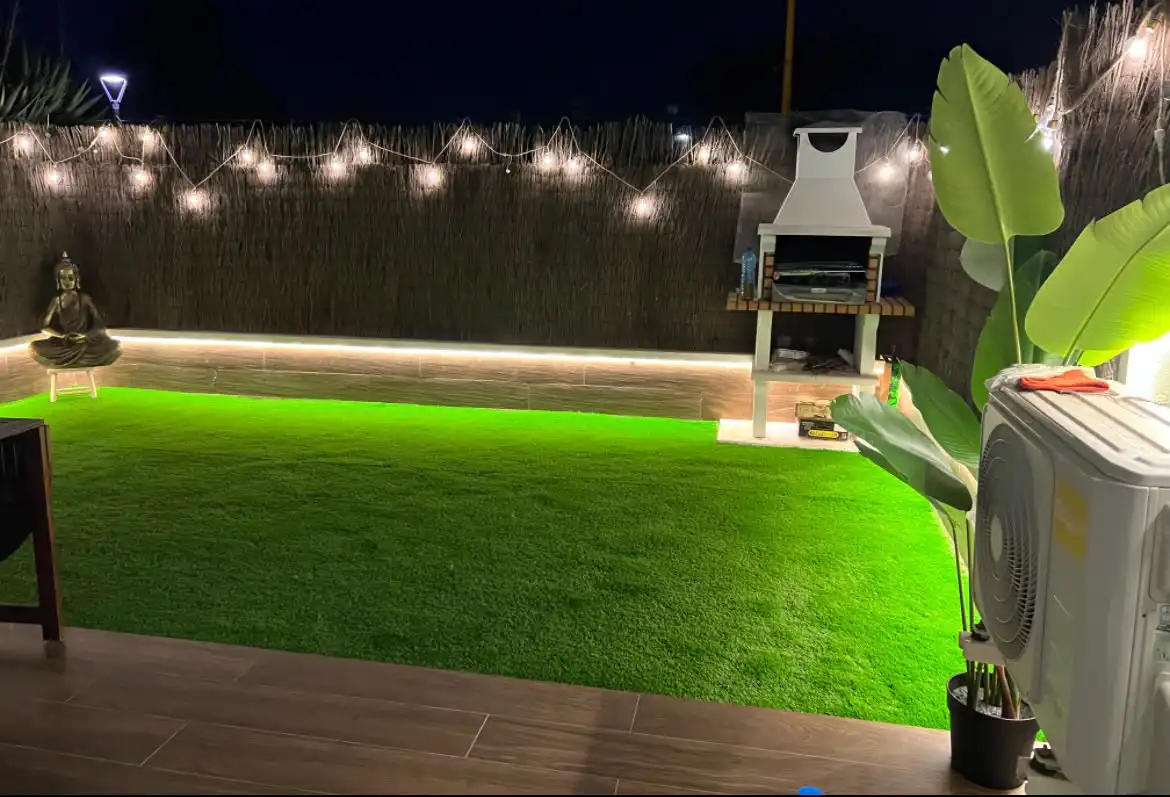 Terrasse von Wohnung zur Miete in Altafulla mit Klimaanlage, Heizung und Privatgarten