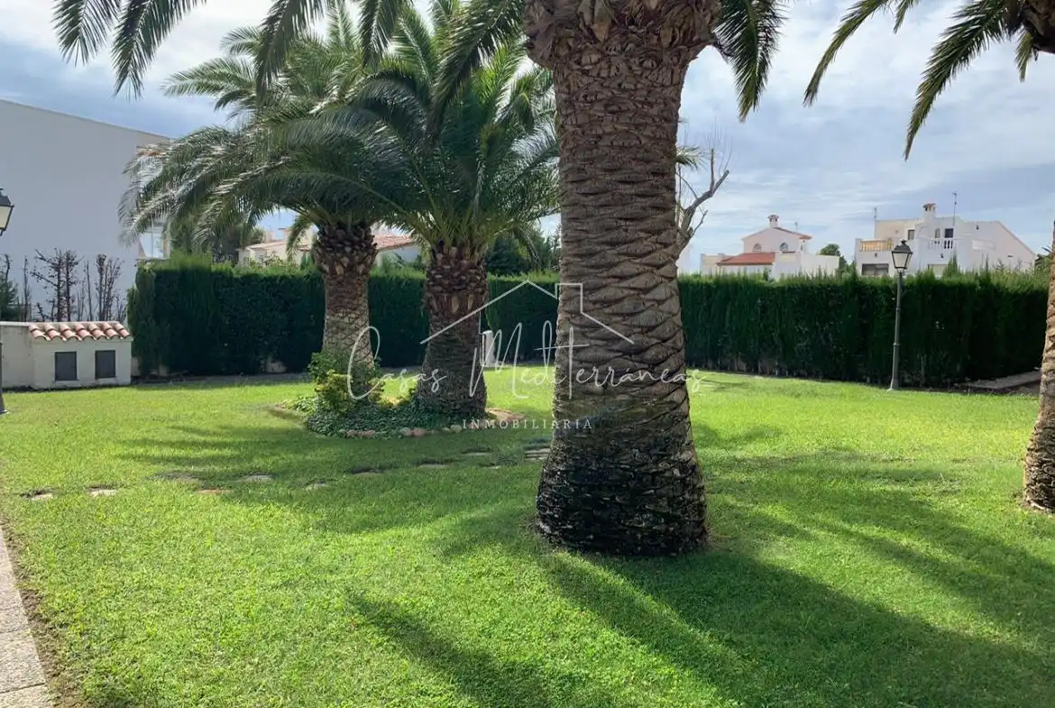 Jardín de Casa adosada de alquiler en Vandellòs i l'Hospitalet de l'Infant con Jardín privado, Terraza y Amueblado