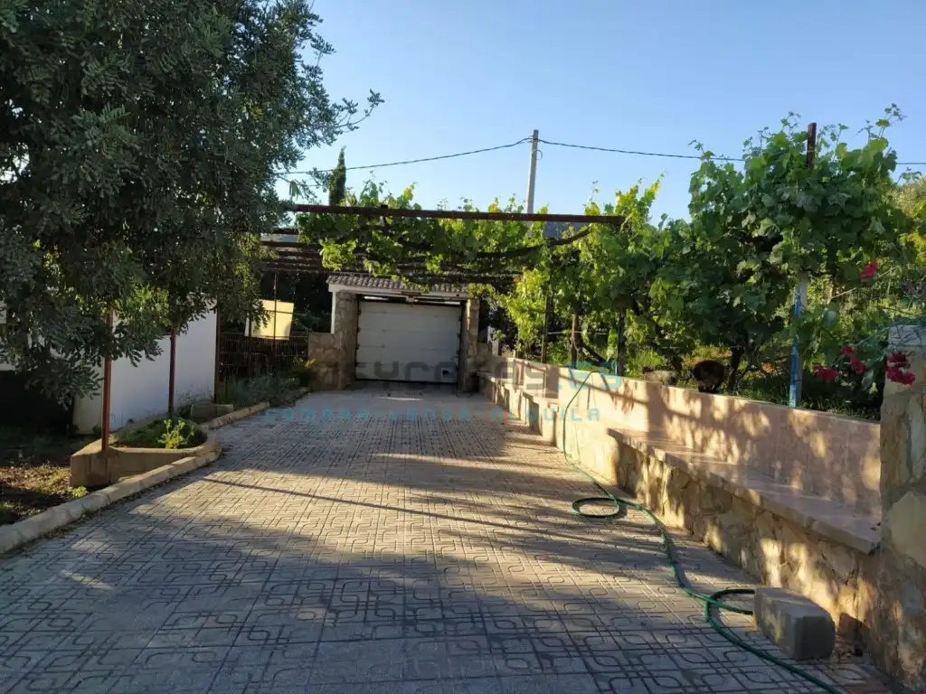 Vista exterior de Casa o chalet en venta en Catadau con Aire acondicionado, Jardín privado y Terraza