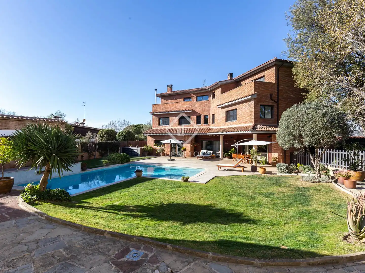 Jardín de Casa o chalet en venta en Sant Cugat del Vallès con Aire acondicionado, Calefacción y Jardín privado