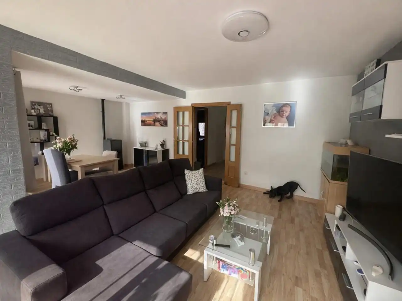 Wohnzimmer von Haus oder Chalet zum Verkauf in Guadalajara mit Heizung, Privatgarten und Parkett