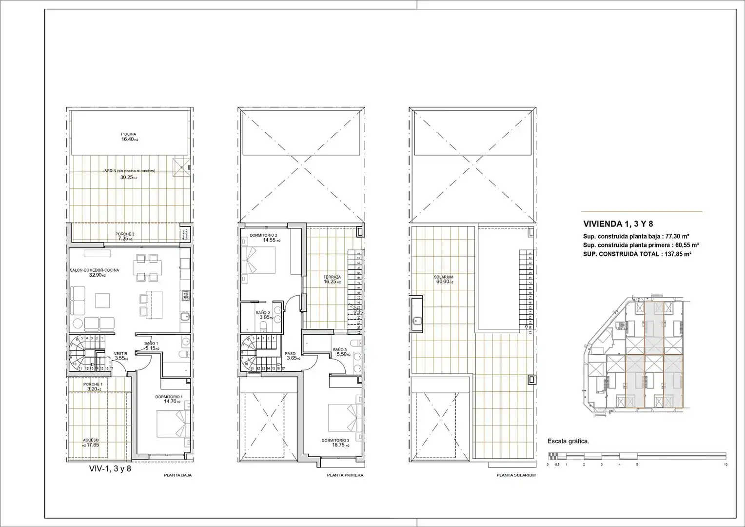 Maison avec terrasse à vendre à San Javier ciudad, imagen 12