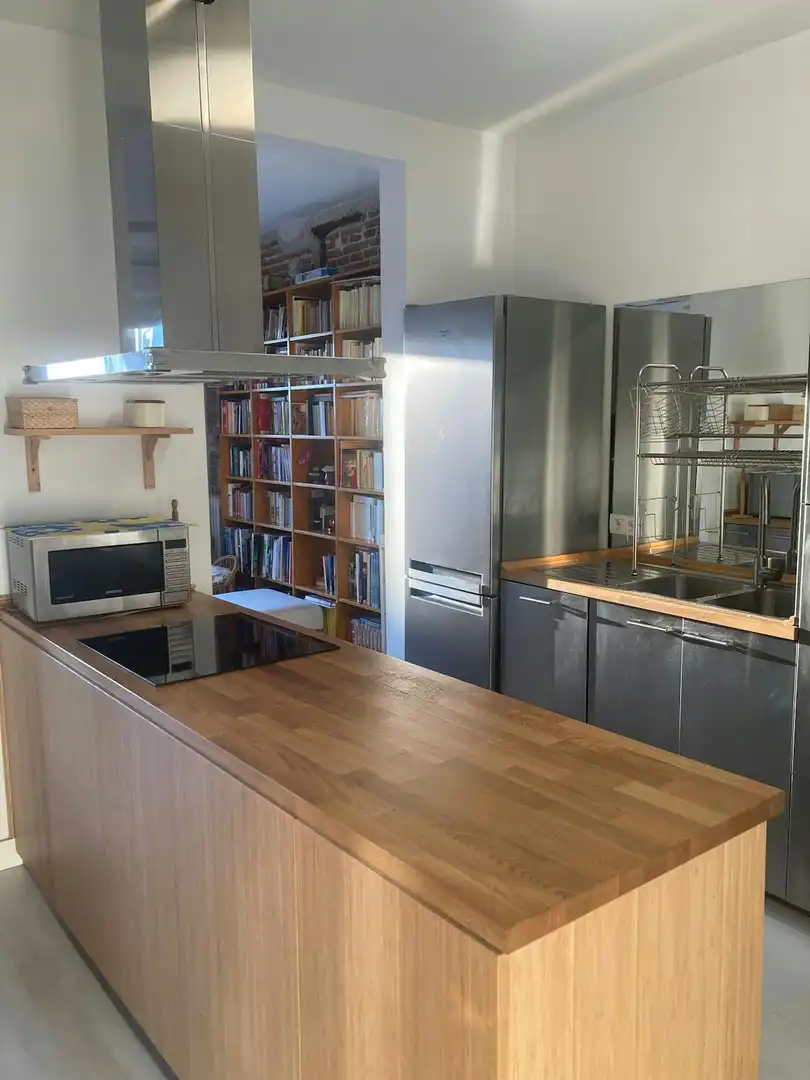 Küche von Wohnung zur Miete in Madrid mit Klimaanlage, Heizung und Möbliert