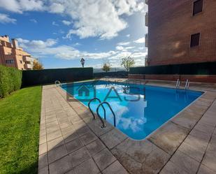 Swimming pool of Flat for sale in Oviedo   with Heating, Parquet flooring and Terrace