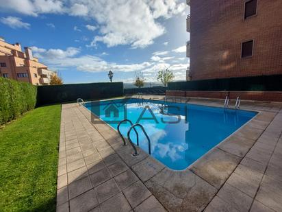 Swimming pool of Flat for sale in Oviedo   with Heating, Parquet flooring and Terrace