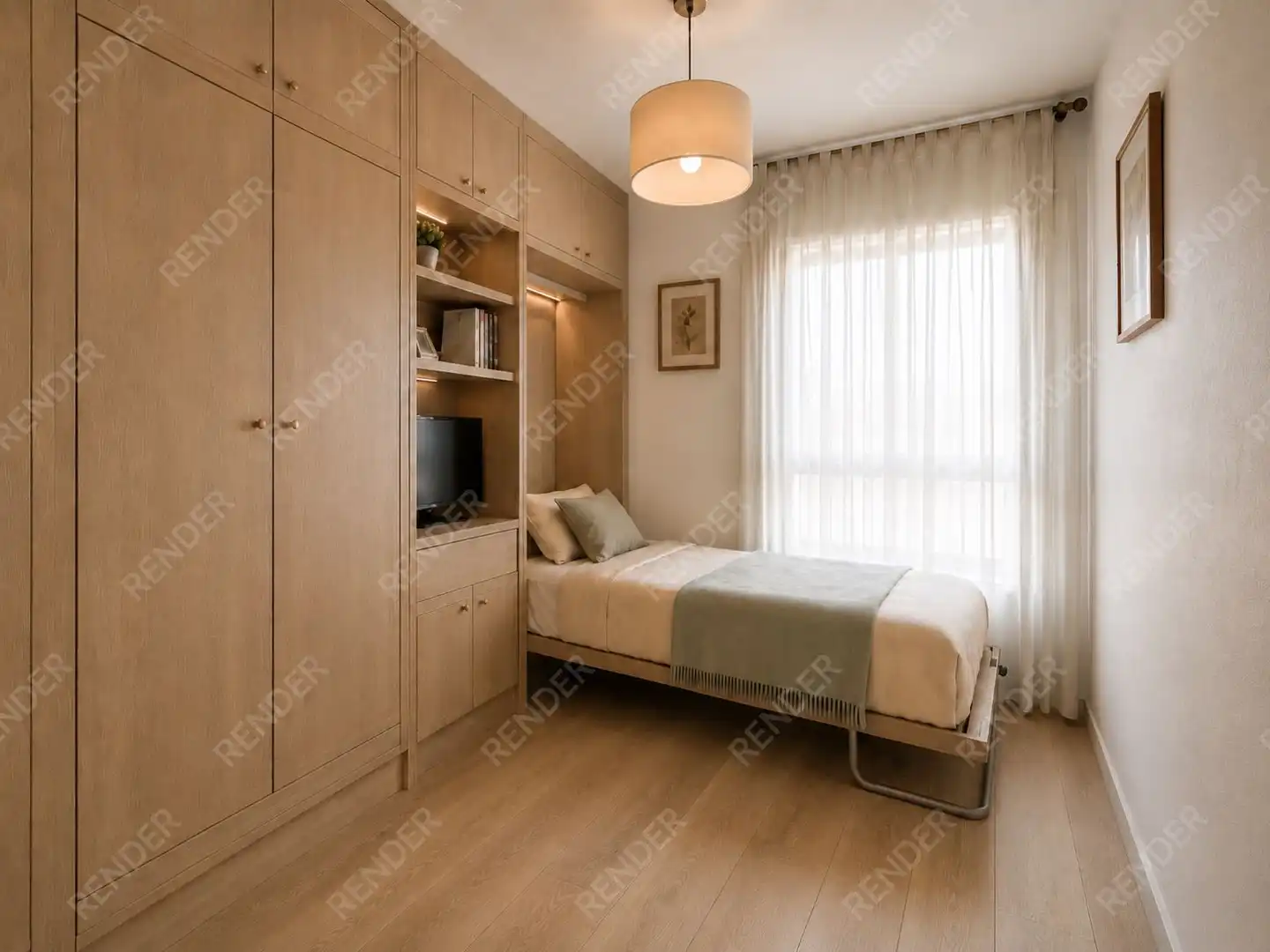 Dormitori de Apartament en venda en Madrid amb Aire condicionat