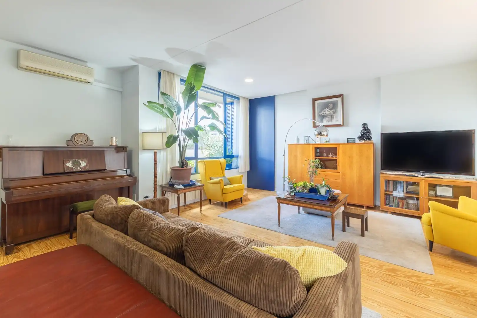 Sala de estar de Casa o chalet en venta en Madrid con Aire acondicionado, Calefacción y Jardín privado