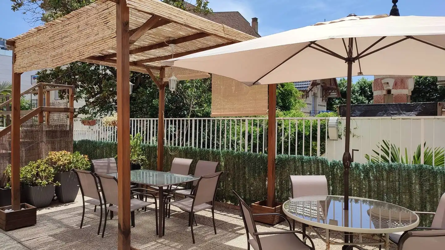 Terrassa de Casa adosada en venda en Calella amb Aire condicionat, Calefacció i Jardí privat