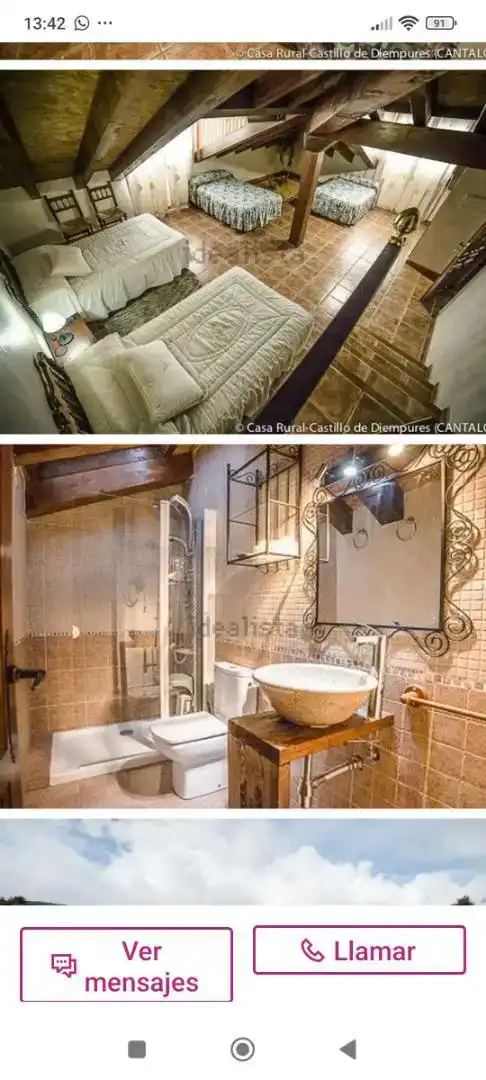 Baño de Casa o chalet en venta en Cantalojas con Parquet, Amueblado y Horno