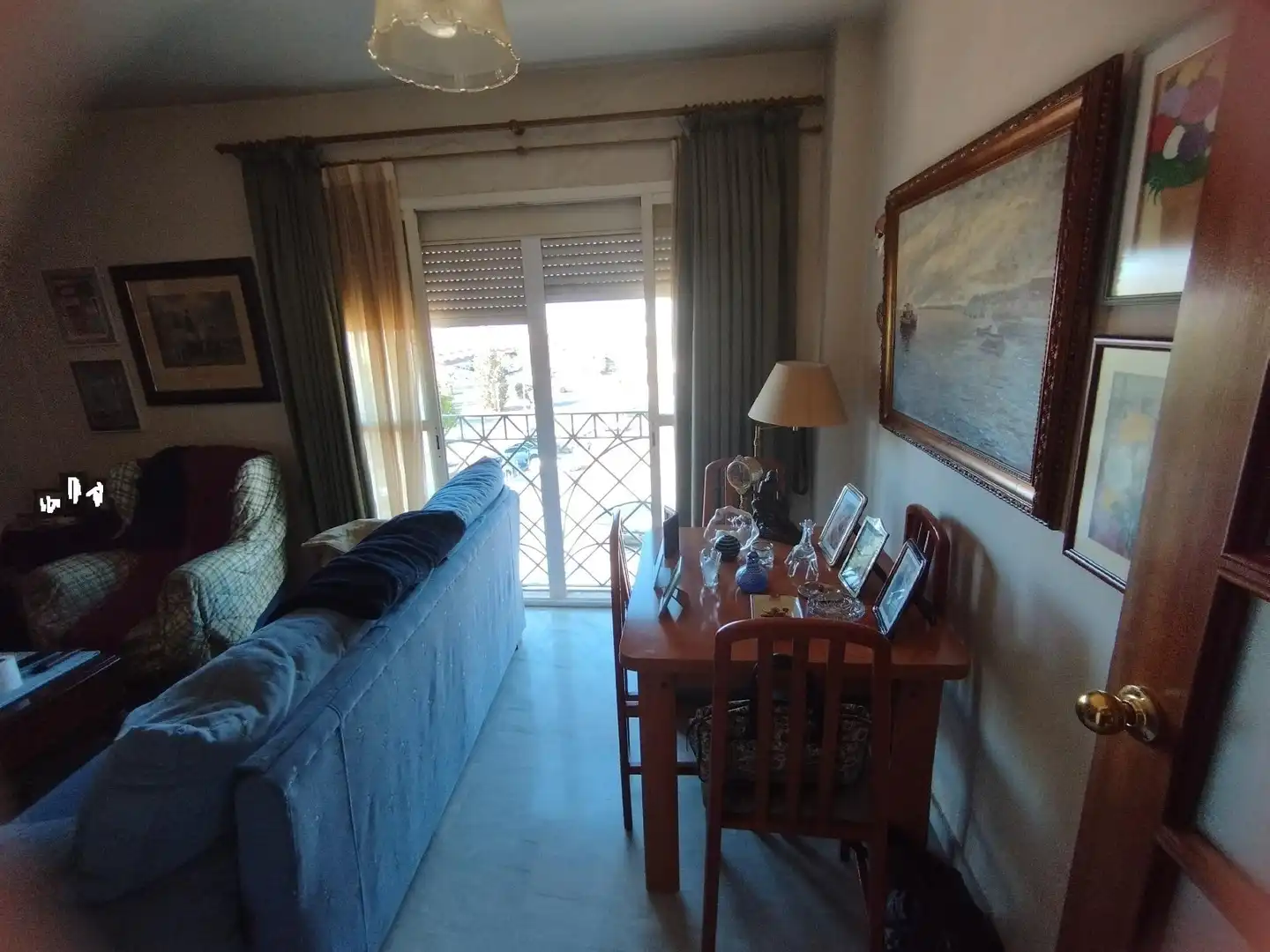 Sala de estar de Piso en venta en Mairena del Aljarafe con Aire acondicionado y Balcón