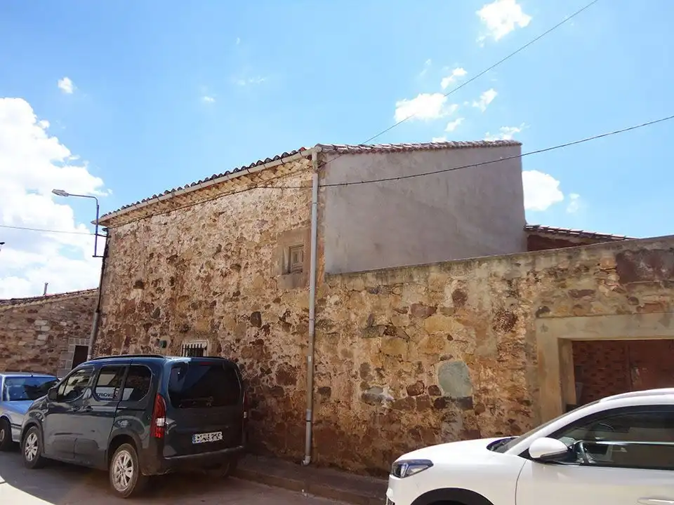 Vista exterior de Finca rústica en venda en Barbadillo del Mercado amb Jardí privat