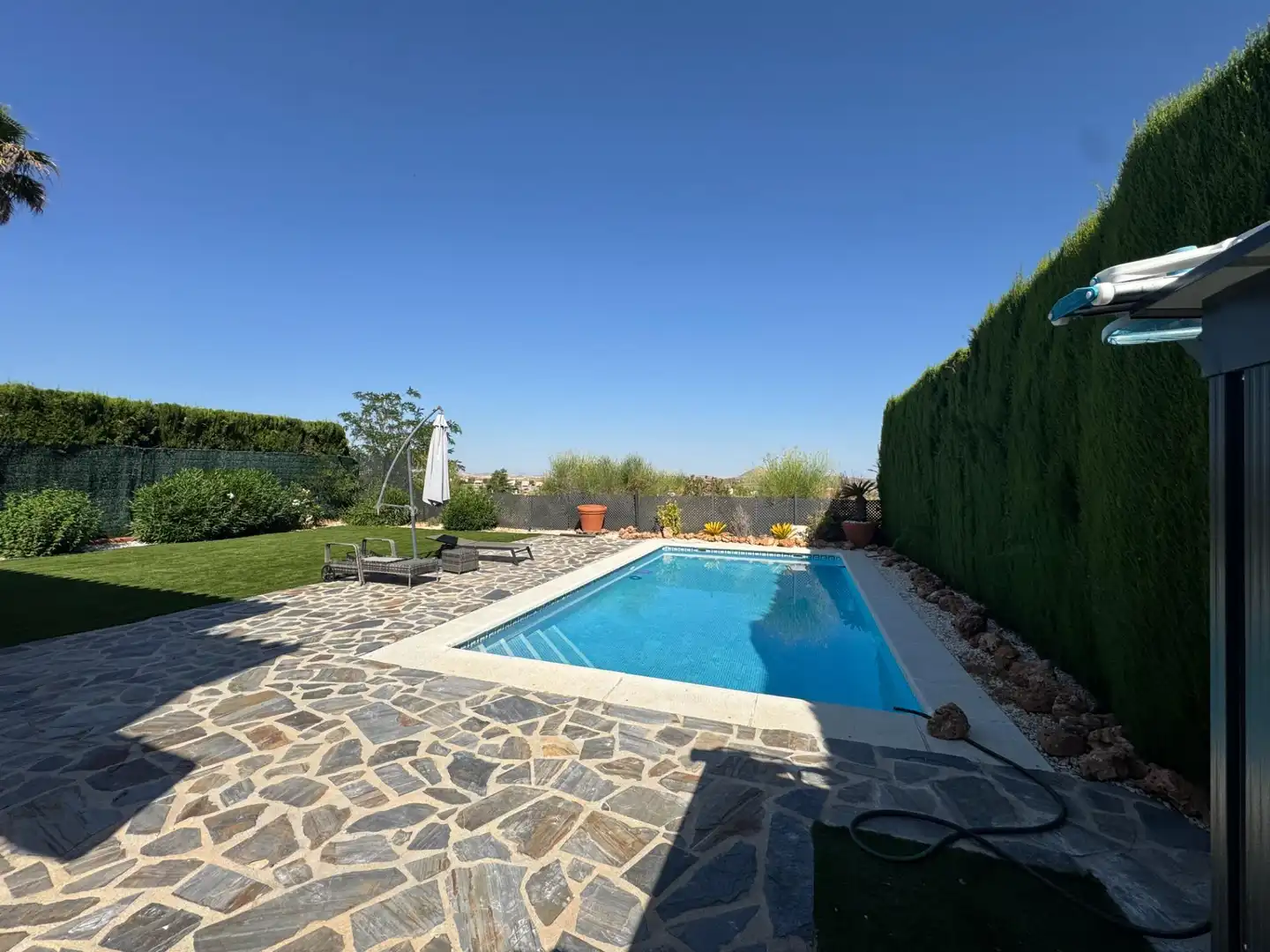 Piscina de Casa o xalet de lloguer en Villa de Otura amb Aire condicionat, Calefacció i Jardí privat