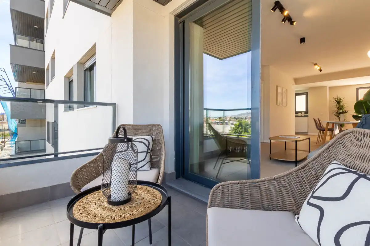 Terraza de Apartamento en venta en Mijas con Terraza