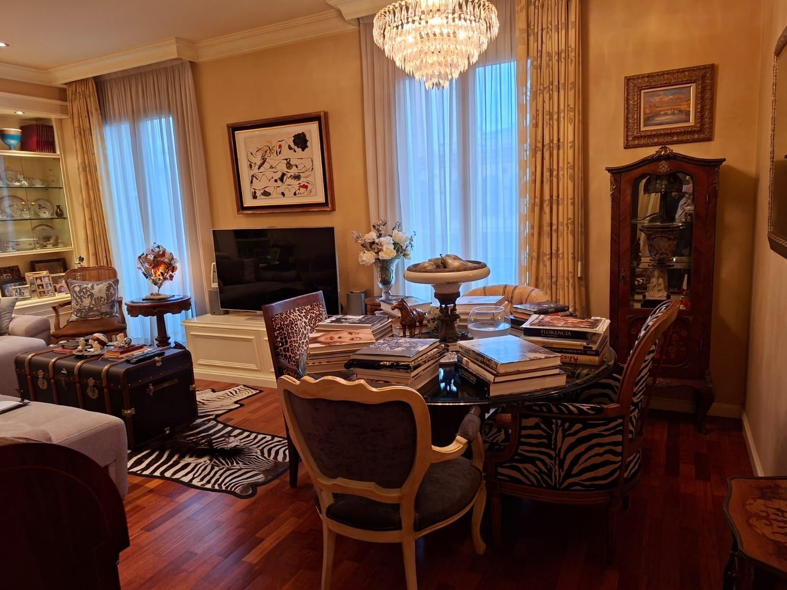 Esszimmer von Wohnung zum Verkauf in  Barcelona Capital mit Klimaanlage, Parkett und Terrasse