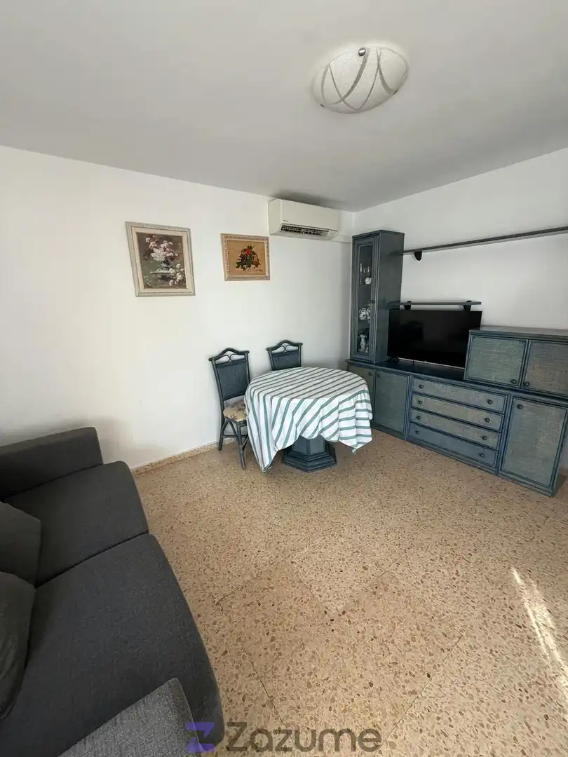 Living room of Flat for rent in Piles  with Air Conditioner, Heating and Furnished
