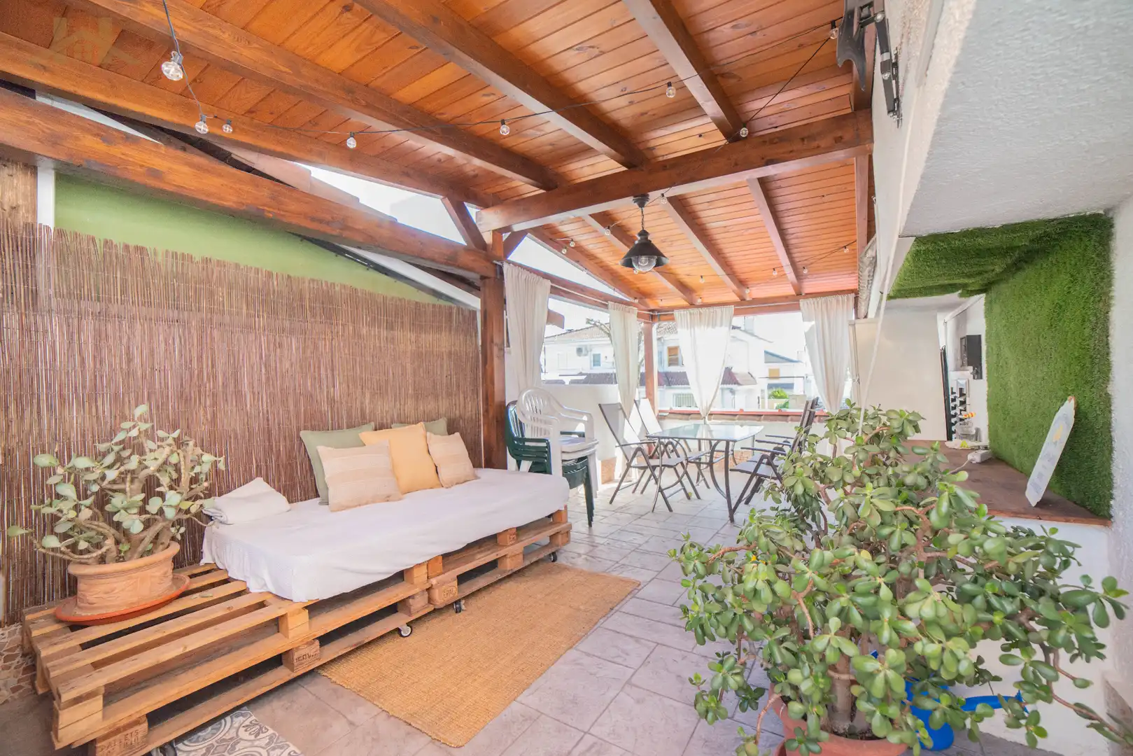 Terrassa de Casa adosada en venda en Brunete amb Aire condicionat, Jardí privat i Terrassa