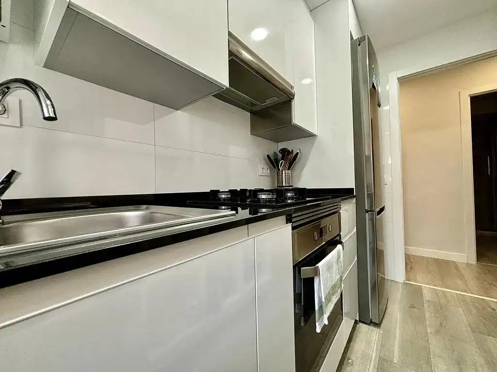 Cocina de Piso de alquiler en Madrid con Aire acondicionado y Amueblado