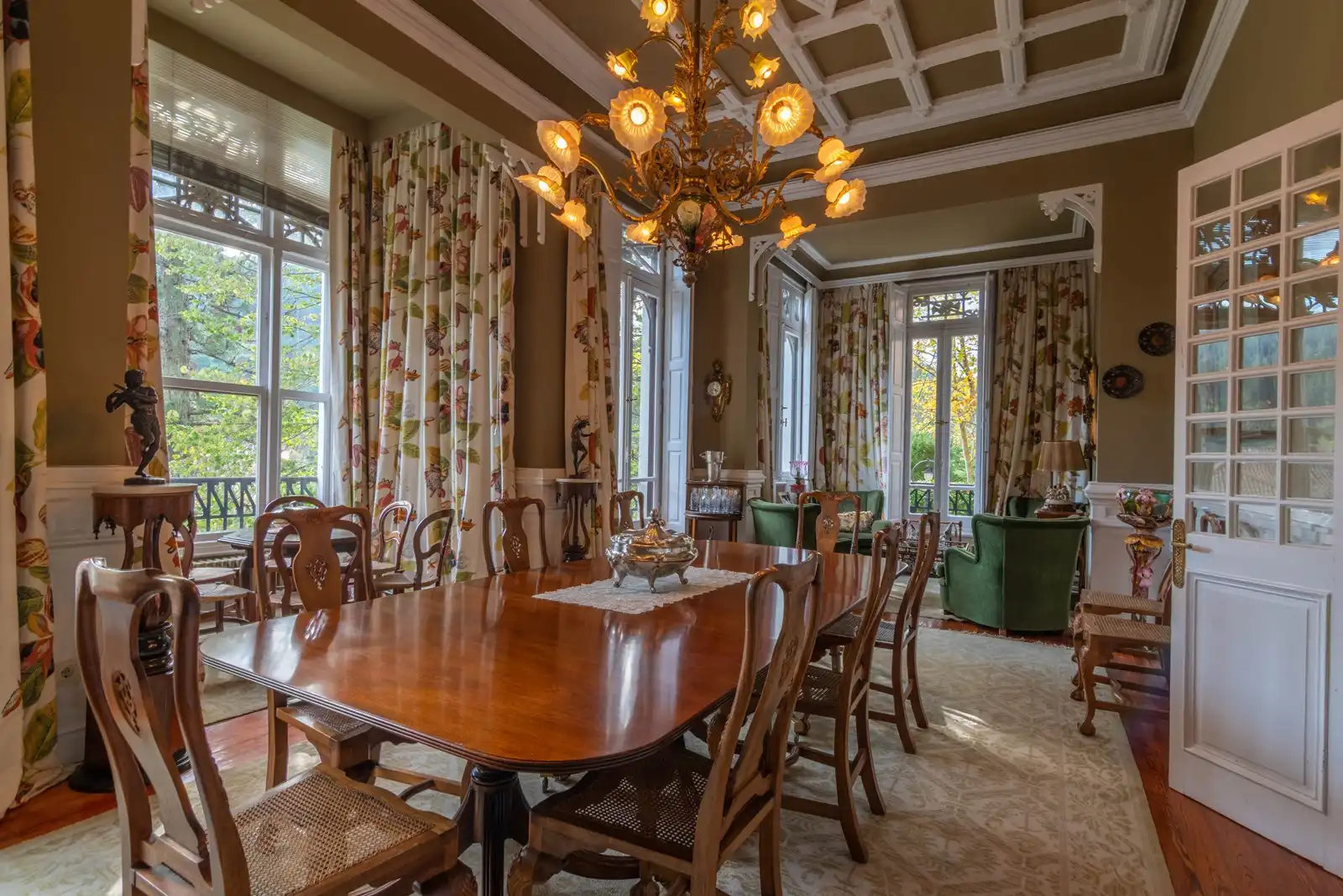 Comedor de Finca rústica en venta en Gordexola con Calefacción, Jardín privado y Terraza