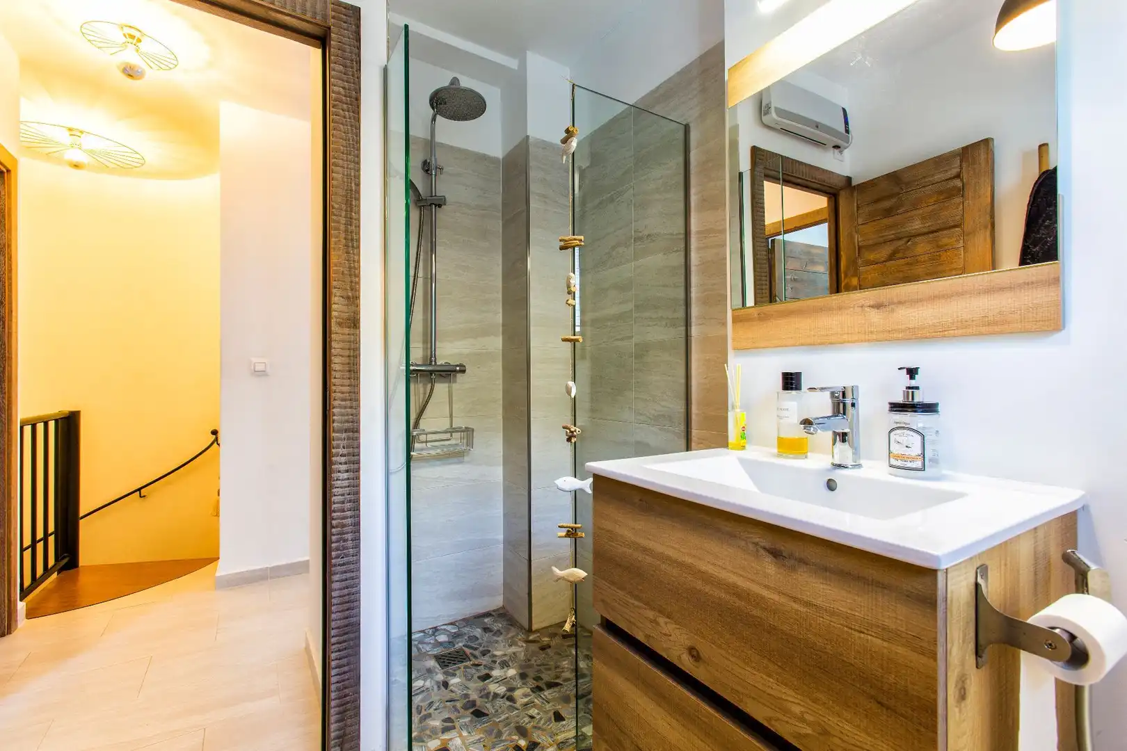 Baño de Casa o chalet en venta en Dénia con Aire acondicionado, Calefacción y Jardín privado