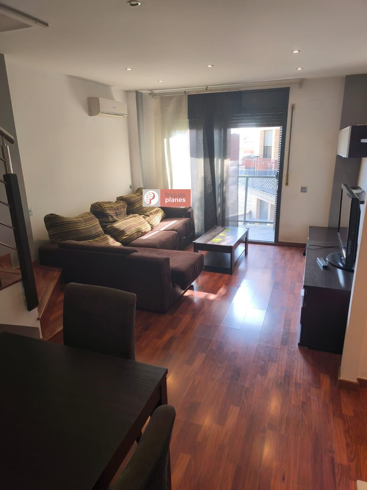 Sala d'estar de Àtic en venda en  Lleida Capital amb Aire condicionat, Calefacció i Terrassa