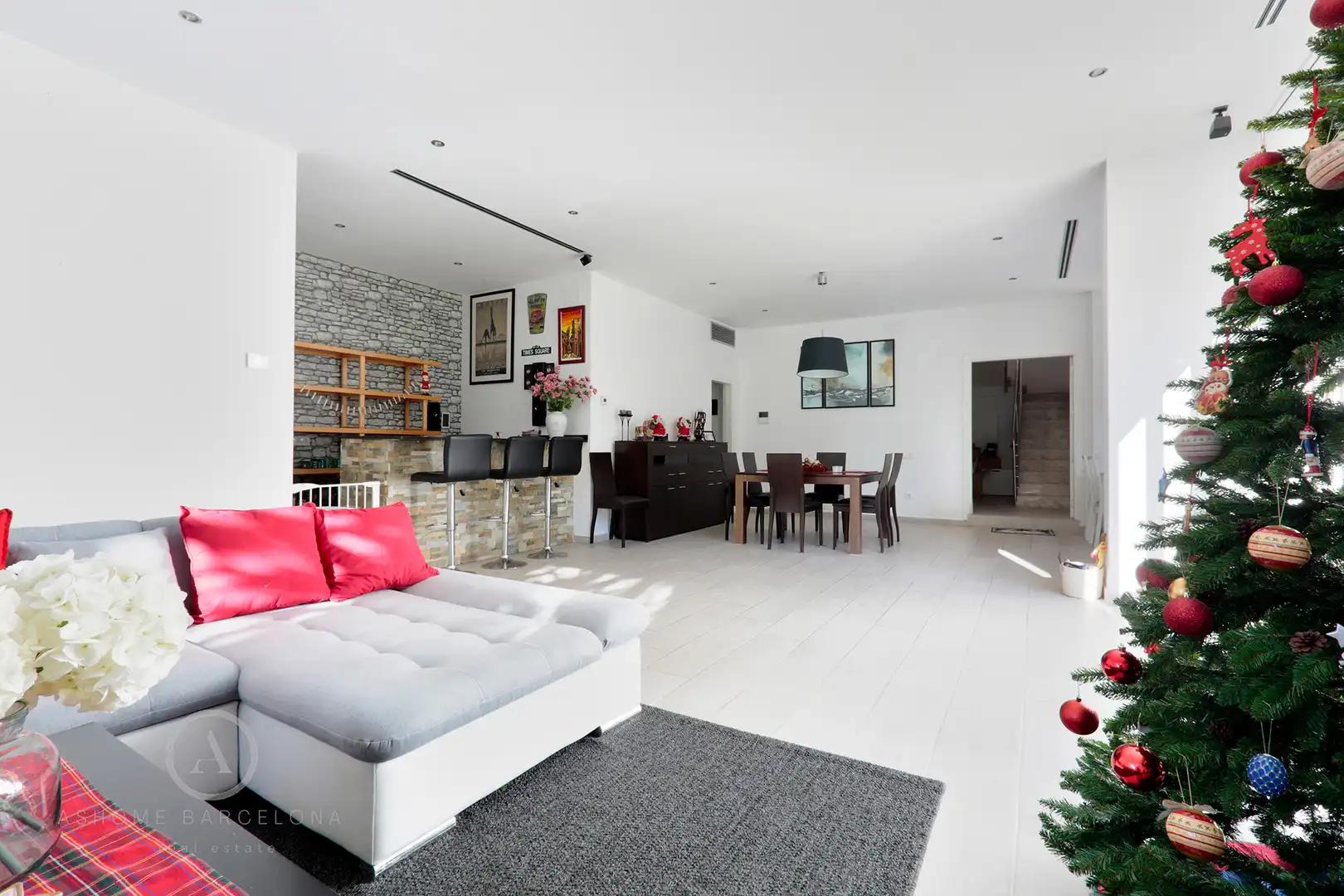 Sala de estar de Casa o chalet en venta en Castelldefels con Aire acondicionado, Jardín privado y Terraza